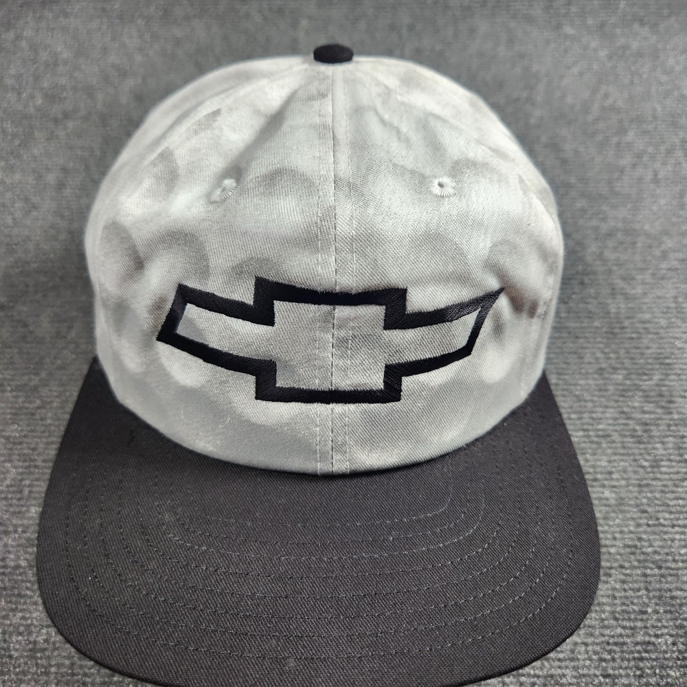 Vintage Chevrolet Snapback Hat‎ Adult Trucker Racing Geometric 90s Deadstock NEW
